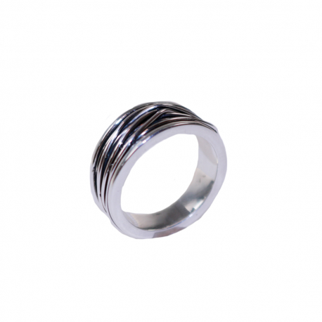 Handgemaakte zilveren ring ref. 10188