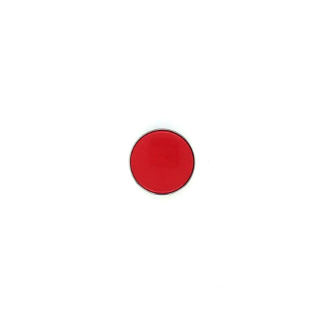 Charlotte Color Button  14 mm rood