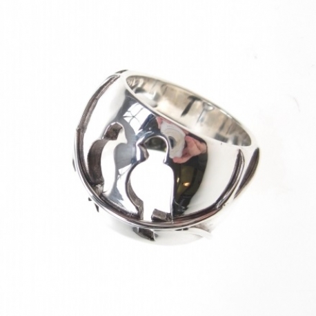 Zilveren ring ref. 8672