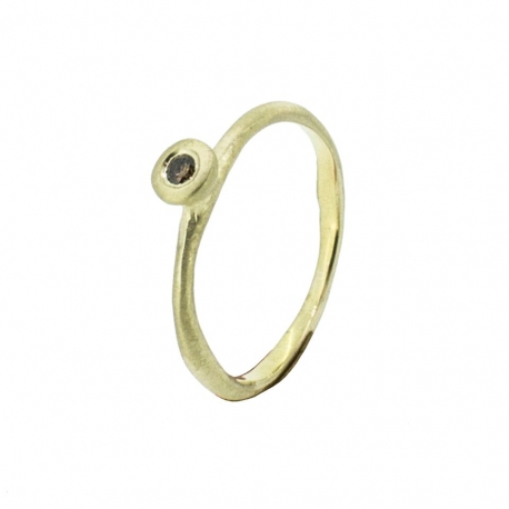 Gouden ring met diamant ref. 11747