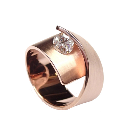 Rosgouden ring ref. 8491