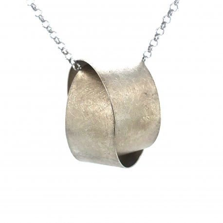 Zilveren collier ref. 13401 en ref. 13437