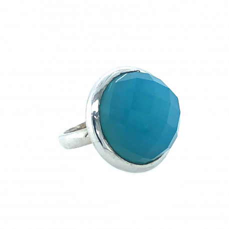 Zilveren ring met chalcedoon ref. 1724