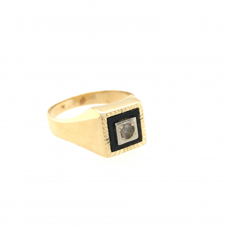 Vintage gouden ring ref 15259