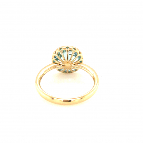 Gouden ring met topaas ref. 15252