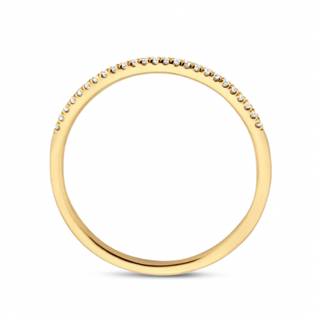 Gouden ring met diamant ref. 15587