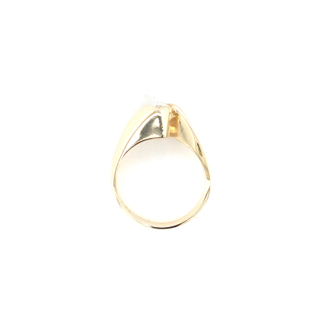 Vintage gouden ring met diamant ref. 930100871000012