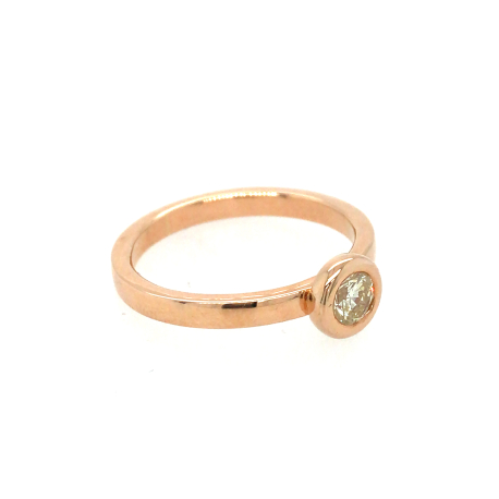 Gouden ring met diamant ref. 15845