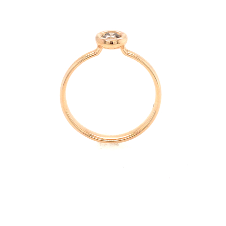  Gouden ring met diamant ref. 15443