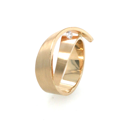 Gouden ring met diamant ref. 7864
