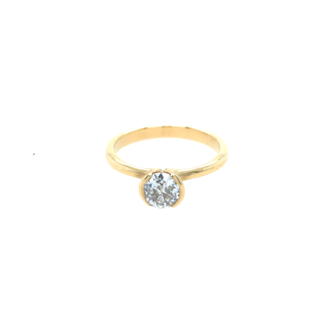 Gouden ring met diamant ref. 56
