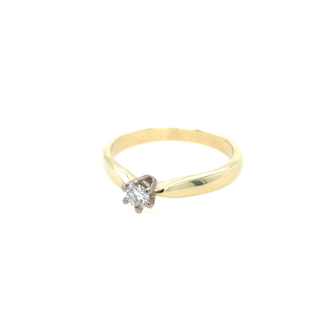 Gouden ring met diamant ref. 53