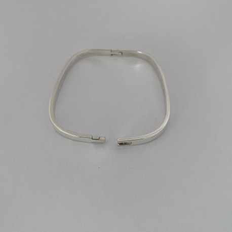 Strakke zilveren armband ref. V4